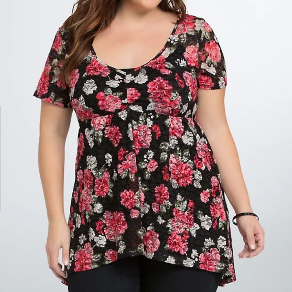 Torrid lace blouse